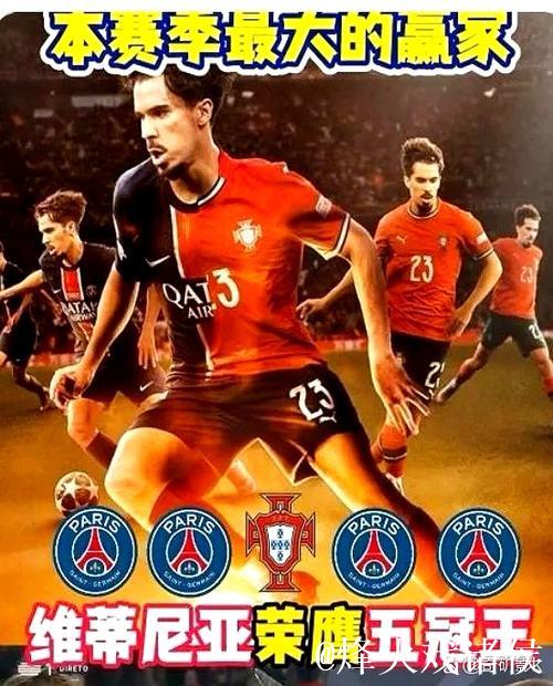 维蒂尼亚成为第九位在欧冠对阵英格兰球队上演帽子戏法的球员